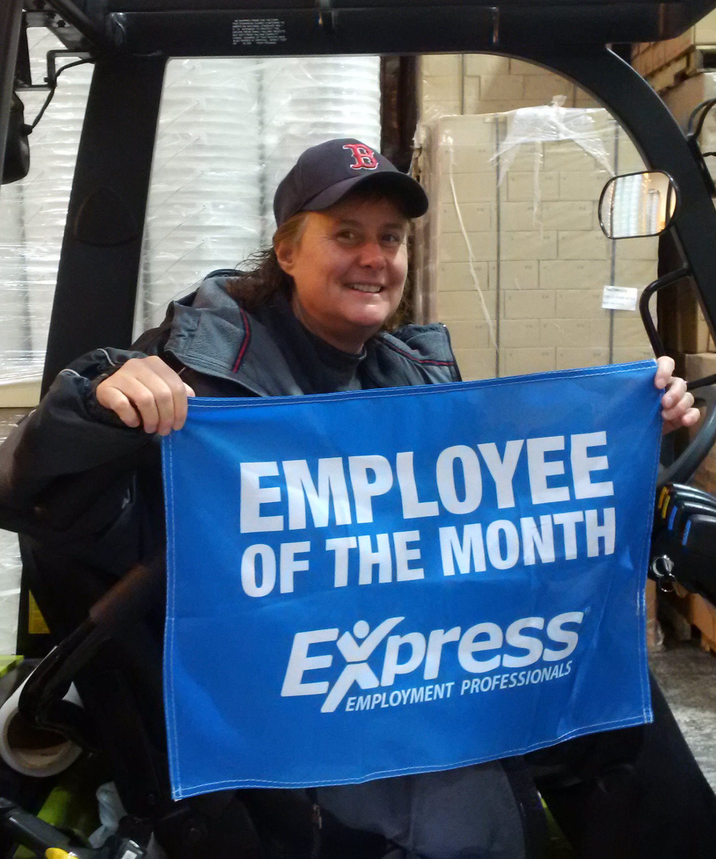 February Express Kent Employee of the Month Marcia Nadeau